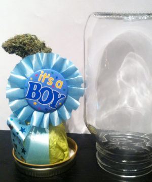 It's A Boy Smokeable Arrangement